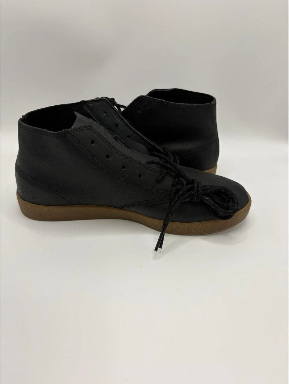 Huf Cooper Black US Mens Size 8 Chukka Leather Shoes Skate NWB